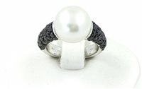 Anillo Mikimoto Mujer in Oro blanco Diamante AYB98400PN - AYB98400PN